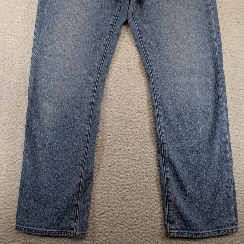 Madewell 90s Straight Jeans High Rise Light Wash Blue Size 28‎ NN877 DM4427 - Picture 8 of 10